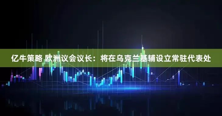 亿牛策略 欧洲议会议长：将在乌克兰基辅设立常驻代表处
